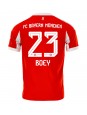 Muži Futbalové oblečenie Bayern Munich Sacha Boey #23 2025-26 Krátky Rukáv - Domáci